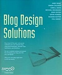 Blog Design Solutions (Paperback)