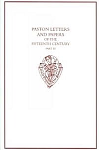 Paston Letters and Papers of the Fifteenth Century (Hardcover)