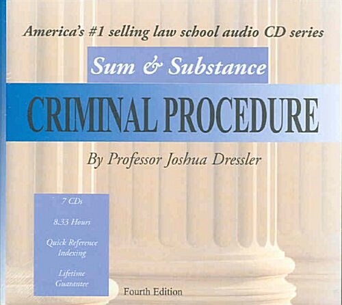 Criminal Procedure (Audio CD, 4th)