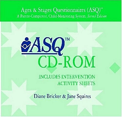 Ages & Stages Questionnaires (Asq) (CD-ROM)