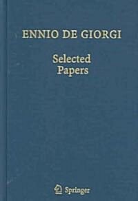 Ennio De Giorgi (Hardcover)