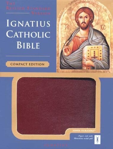 Ignatius Catholic Bible-RSV-Compact Zipper (Bonded Leather)