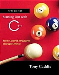 Starting Out With C++ (Paperback, CD-ROM, 5th)