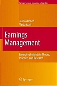 Earnings Management: Emerging Insights in Theory, Practice, and Research (Hardcover)