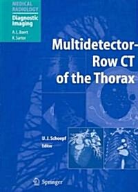 Multidetector-row Ct of the Thorax (Paperback)