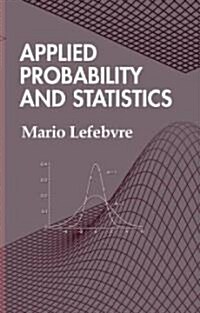 Applied Probability And Statistics (Hardcover)