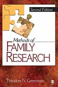 [중고] Methods of Family Research (Paperback, 2nd)