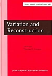 Variation And Reconstruction (Hardcover)