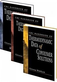 CRC Handbook of Thermodynamic Data of Polymer Solutions, Three Volume Set (Hardcover)