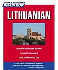 Pimsleur Lithuanian Level 1 CD: Learn to Speak and Understand Lithuanian with Pimsleur Language Programs (Audio CD, 10, Lessons, Readi)