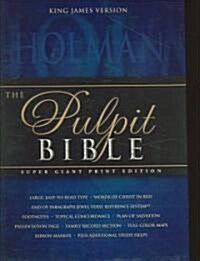 Pulpit Bible-KJV Super Giant Print (Hardcover)