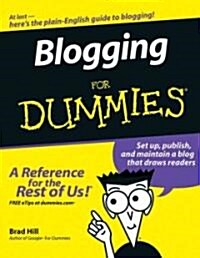 Blogging for Dummies (Paperback)