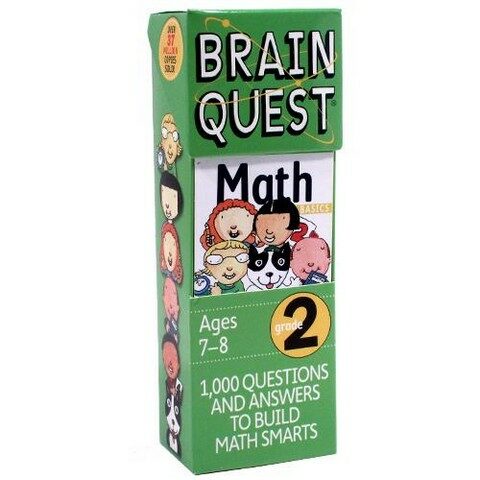 Brain Quest 2nd Grade Math Q&A Cards: 1000 Questions and Answers to Challenge the Mind. Curriculum-Based! Teacher-Approved! (Other, 2)