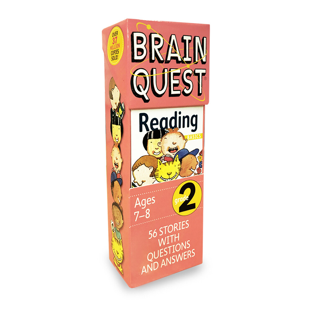 Brain Quest 2nd Grade Reading Q&A Cards: 56 Stories with Questions and Answers. Curriculum-Based! Teacher-Approved! (Paperback, 4, Revised)