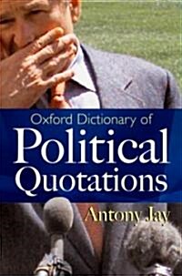 Oxford Dictionary of Political Quotations (Hardcover, 3rd)