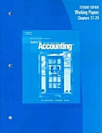 Working Papers, Chapters 17-24 for Gilbertson/lehman/ross Century 21 Accounting (Paperback, 8th)