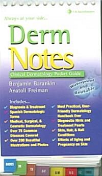 Derm Notes: Dermatology Clinical Pocket Guide (Spiral)