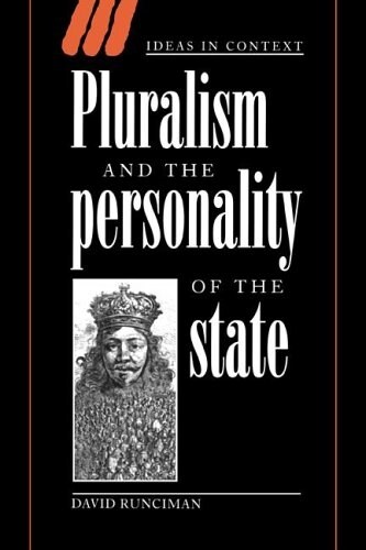 Pluralism and the Personality of the State (Paperback)