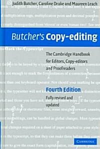 Butchers Copy-editing : The Cambridge Handbook for Editors, Copy-editors and Proofreaders (Hardcover, 4 Revised edition)