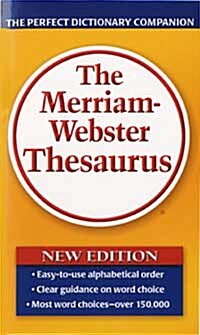 [중고] The Merriam-Webster Thesaurus (Mass Market Paperback)