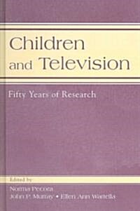 Children And Television (Hardcover, CD-ROM)