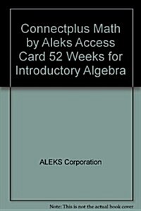 Introductory Algebra Connect Plus Math 1s Access Card (Pass Code, 2nd)