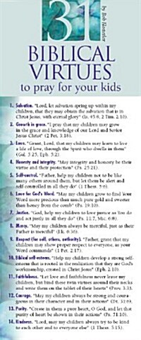 31 Biblical Virtues to Pray for Your Kids 50-Pack (Other)