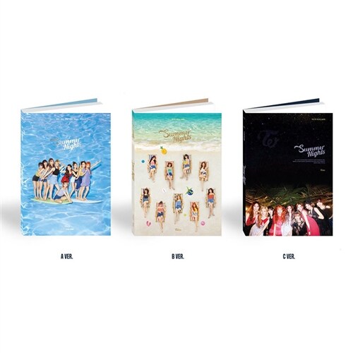 [중고] 트와이스 - 2nd 스페셜 앨범 Summer Nights [A/B/C버전 중 랜덤발송] (CD알판 9종 중 랜덤삽입)