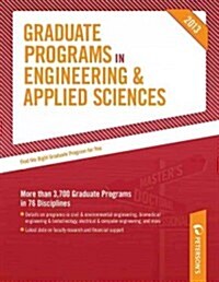 Petersons Graduate Programs in Engineering & Applied Sciences 2013 (Hardcover, 47th)