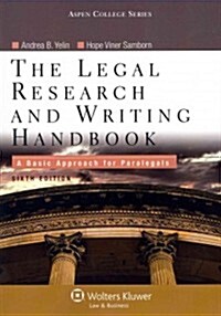 [중고] The Legal Research and Writing Handbook (Paperback, Pass Code, 6th)