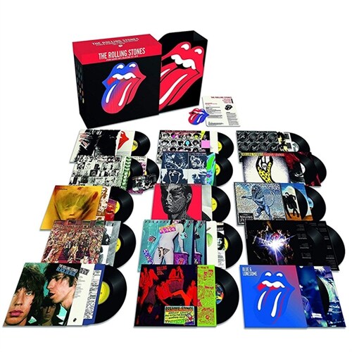 [중고] [수입] The Rolling Stones - Studio Albums Vinyl Collection 1971-2016 [180g 20LP][박스세트 한정반]