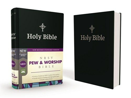 NRSV, Pew and Worship Bible, Hardcover, Black, Comfort Print (Hardcover)