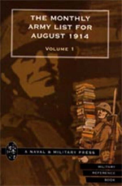 Monthly Army List for August 1914 (Paperback, New ed)