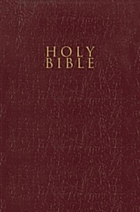 [중고] NIV, Gift and Award Bible, Leather-Look, Burgundy, Red Letter Edition, Comfort Print (Paperback)