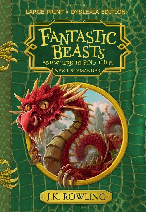 Fantastic Beasts and Where to Find Them : Large Print Dyslexia Edition (Hardcover)