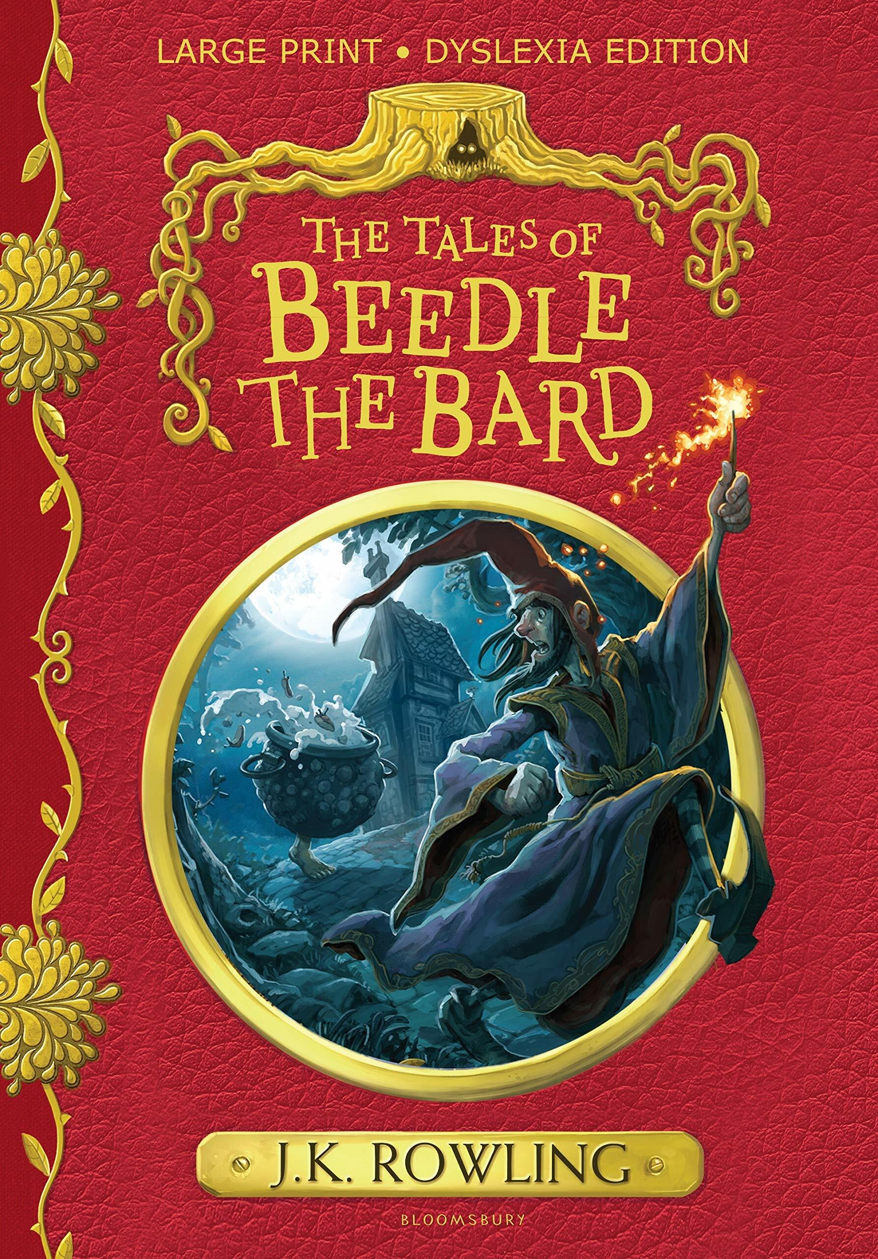 The Tales of Beedle the Bard : Large Print Dyslexia Edition (Hardcover)