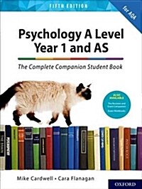 The Complete Companions: AQA Psychology A Level: Year 1 and AS Student Book (Paperback, 5 Revised edition)