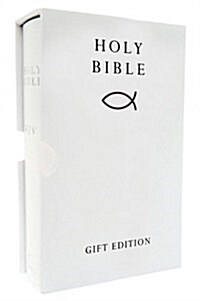 HOLY BIBLE: King James Version (KJV) White Pocket Gift Edition (Leather Binding, New ed)