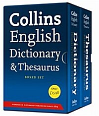 Collins English Dictionary and Thesaurus Set (Paperback)