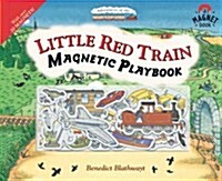 Little Red Train Magnetic Playbook (Hardcover)