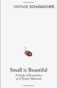 Small Is Beautiful : A Study of Economics as if People Mattered (Paperback)
