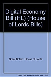 Digital Economy Bill (HL) (Paperback)