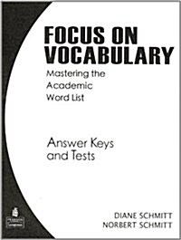 Focus On Vocabulary Teachers Manual (Hardcover)
