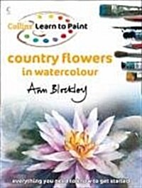Country Flowers in Watercolour (Paperback)