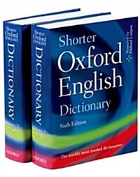 Shorter Oxford English Dictionary (Hardcover)