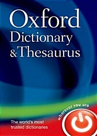 Oxford Dictionary and Thesaurus (Hardcover)