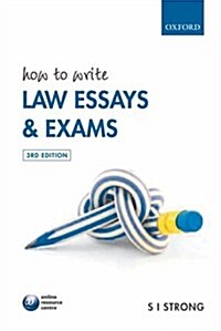 How to Write Law Essays and Exams (Paperback)