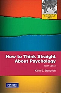 How to Think Straight About Psychology (Paperback)