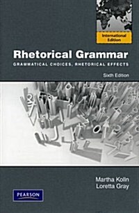 Rhetorical Grammar (Paperback)