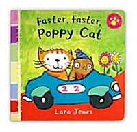 [중고] Faster, Faster, Poppy Cat (Board Book, Illustrated ed)